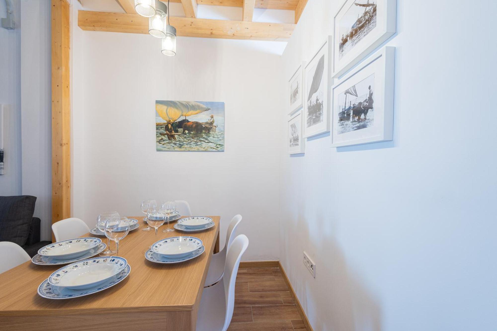 Florit Flats - El Cabanyal Duplex Apartment Valencia Buitenkant foto